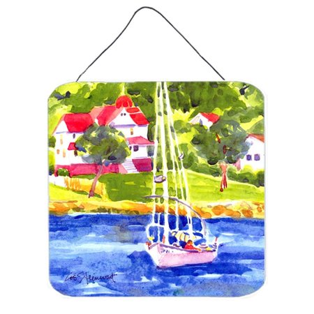 MICASA Sailboat On The Lake Aluminium Metal Wall or Door Hanging Prints MI239575